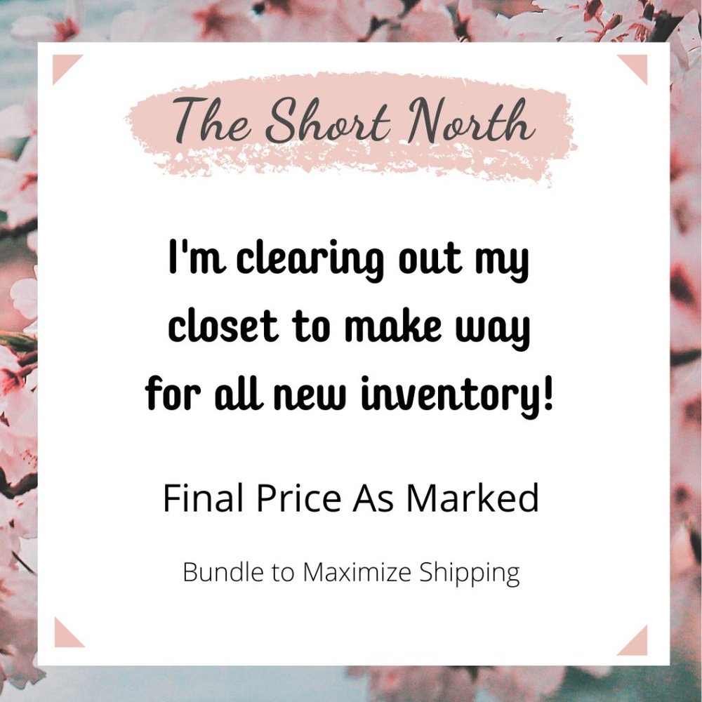 CLOSET CLEAR OUT! FINAL MARKDOWN!!